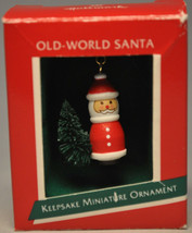 Hallmark  - Old World Santa - Keepsake Miniature Ornament - £8.93 GBP