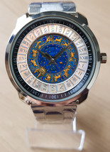 Zodiac All Horoscope Stars Prague Unique Unisex Trendy Wrist Watch Sporty - £27.65 GBP