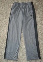 Boys Sweatpants Under Armour Gray Loose Coldgear Athletic Training Pants... - £10.06 GBP