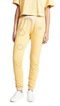 COTTON CITIZEN Womens Trousers Relaxed Vintage Jackfruit Yellow Size S - £56.46 GBP