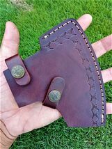 Hunting Holster Leather Axe Hatchet Blade Cover Axe Head Sheath Case Belt - $13.16