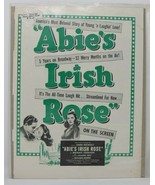 Abie&#39;s Irish Rose Movie Print Ad Ann Nichols Michael Chekhov Vintage - $10.17 CAD