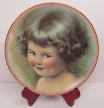 Besse Pease Gutmann 8” Plate "Mischief" 23k Gold Trim Hamilton Collection 1986 - $19.99