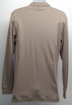 John Ashford Size XL Mocha Brown Cotton Long Sleeve New Mens Polo Shirt - £46.15 GBP