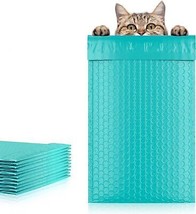 25 pcs Teal Poly Bubble Mailers 5&quot; x 9&quot; Self Sealing Cushion Padded Envelopes - $24.71