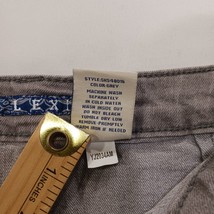 Lexi Jeans SKS48016 Women's Gray Cotton Blend Button Pockets Size 4 Waist 28" image 5