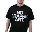 Dissizit Nero da Uomo No Grafico Arte T-Shirt Made IN USA Compton Califo... - $14.31