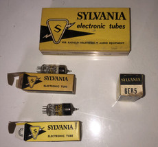 Sylvania Electronic Tubes Vintage Lot Of 5 #6EB5 - $18.40