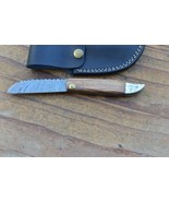 damascus real hand made beautiful folding knife From The Eagle Collectio... - £31.22 GBP