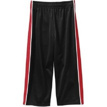 Garanimals Toddler Boys&#39; Tricot Tape Pants Black Red White Size 2T NWT - $6.57