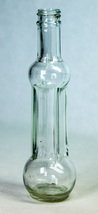 Knox Glass Bottle Co Clear Dumbbell Shaped Glass Bottle - $7.50
