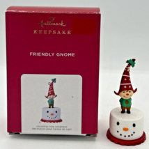 2021 Hallmark Friendly Gnome Limited Edition Keepsake Ornament U232 - £10.41 GBP