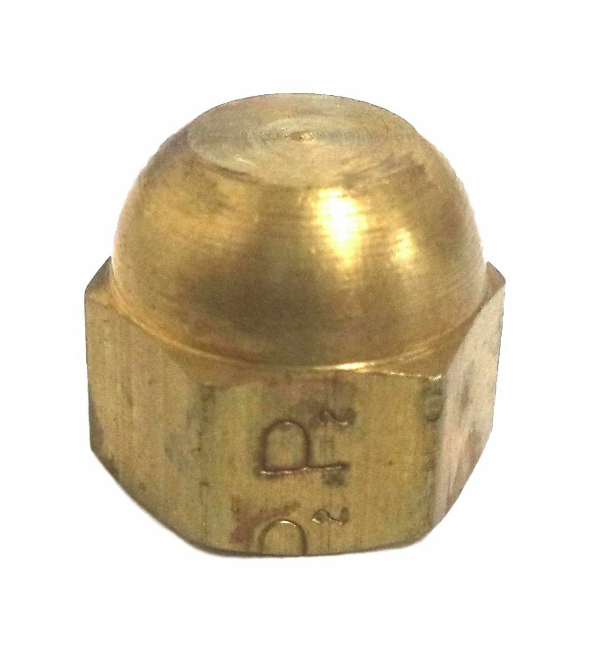 Big A Service Line 3-147300 3147300 Hydraulic Brass Dome Nut 3/16 - $12.12