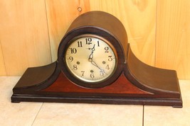 Antique New Haven Westminster Chime Mantle Clock ~ Nice Condition ~ - £234.58 GBP