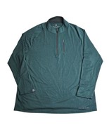 Free Fly 1/2 Zip Pullover Size 3XL Performance Bamboo Apparel Green - $553.92 MXN