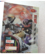 BRYANT YOUNG RC 49ers 1994 Sportflics #174 Notre Dame San Francisco lenticular - $7.91