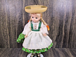 Vintage 1965 Madame Alexander Heidi Retired 14"Doll Sleepy Green Eyes Blonde - $24.74