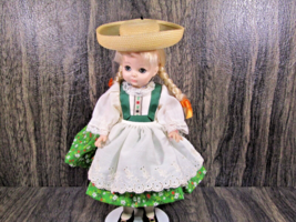 Vintage 1965 Madame Alexander Heidi Retired 14&quot;Doll Sleepy Green Eyes Blonde - £19.38 GBP