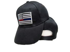K&#39;s Novelties Thin Red Blue Line Police Fire First Responders USA American Embro - £7.86 GBP