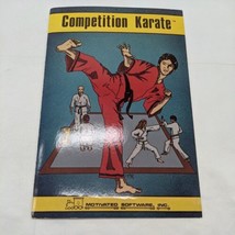 **MANUAL ONLY** Competition Karate Motivated Software Inc PC Game - £42.30 GBP