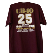 2005 Official UB40 Tour t-shirt,  UB40 t-shirt - £54.48 GBP