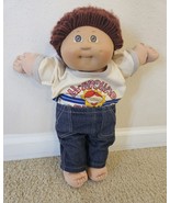 Cabbage Patch Kids Doll Boy Red Hair Brown Eyes T-shirt &amp; Jeans Xavier R... - $560.02 MXN