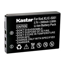 Kastar Rechargeable Battery K5001 Replacement for Kodak KLIC-5001 Battery and Ko - £14.41 GBP