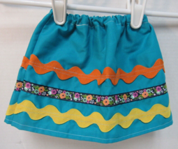 New Native American Seminole Little Girl Infant Toddler Handmade Ribbon Skirt Sm - $29.70