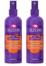 Lot Of 2 New Aussie Hair Insurance Leave In Conditioner Spray 8 Oz Each - £15.76 GBP