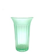 Vintage Carnival Glass Green Cup - £47.91 GBP