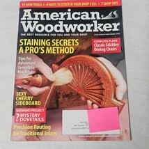 American Woodworker Magazine #143 August/September 2009 Staining Secrets - $12.98