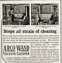 1914 Arco Wand Vacuum Cleaner Advertisement WW1 American Radiator Ephemera - £23.58 GBP