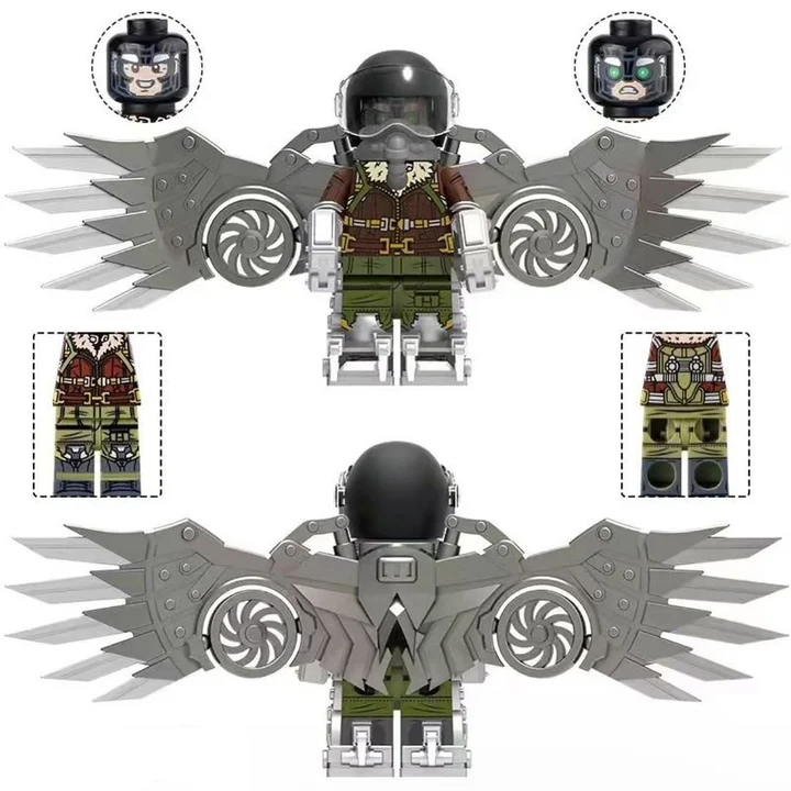 Vulture from spider man marvel superhero minifigure thumb200