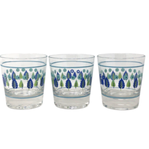 VTG 1960s Marcrest Swiss Alpine Old Fashioned Glasses MCM 6 oz Rocks Set of 3 - £15.95 GBP