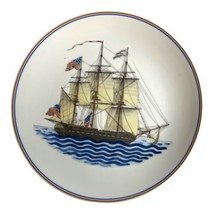 MOTTAHEDEH National Maritime Museum American Frigate Chesapeake Plate 9”... - £37.36 GBP