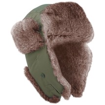 Rothco Fur Flyers Hat Olive Drab Water Resistant Synthetic Fur Flyers Ha... - $541.59 MXN