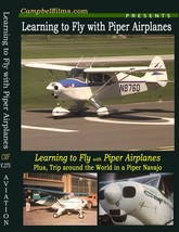 Learning to Fly with Piper Airplanes - PA-22 Tri-pacer  PA-31 Navajo Twin Engine - £14.22 GBP