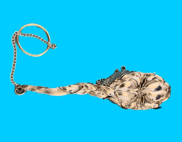 Sterling Silver Tussie Mussie Posey Posy Holder with Iris Flowers (#J1305) - $1,475.10