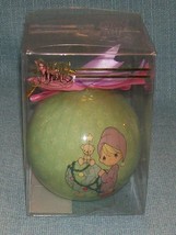 Precious Moments Enesco Christmas Ornament -Boy Decorating World With Joy 266078 - £4.75 GBP