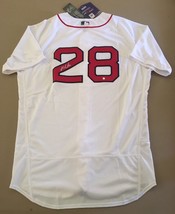 J.D. Martinez Autographed Boston Red Sox Authentic Home Jersey Steiner - £438.76 GBP