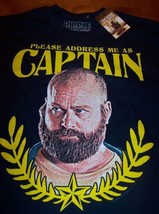 The Hangover 2 Zach Galifianakis Captain T-Shirt Small New w/ Tag - £15.64 GBP