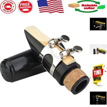 Stylish Black Clarinet Mouthpiece Kit - Ligature, Reed &amp; Plastic Cover I... - $420.09 MXN