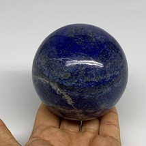 1.82 lbs, 3.2&quot; (80mm), Lapis Lazuli Sphere Ball Gemstone @Afghanistan, B... - £257.71 GBP
