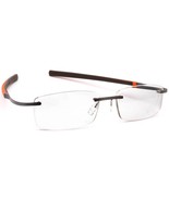 Tag Heuer Eyeglasses TH 0344 004 Gunmetal/Orange/Brown Rimless France 57... - $799.99