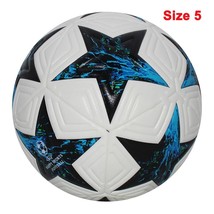 Professional Football Balls Size 5 High Quality Soft PU Material Team Match Seam - £87.73 GBP