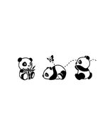 Cute Panda Iron on Transfers for T-Shirts, Heat Transfer Vinyl Iron on D... - $16.82