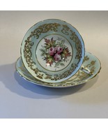 Queen Elizabeth Prin Philip Visit 1957 PARAGON Teacup &amp; Saucer Set Cabba... - $150.75 CAD