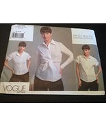 Vogue V2789 Sewing Pattern, Misses&#39; Shirt, Size 12,14,16, Anne Klein - £9.19 GBP