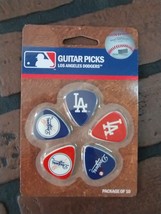 LOS ANGELES DODGERS Set of 10 Unused Woodrow Guitar Picks/Plectrums ~Lic... - £10.89 GBP