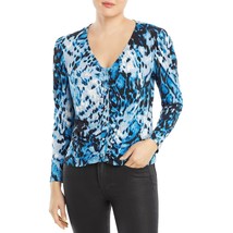 Single Thread Womens Ruched Printed Blouse L - £27.24 GBP